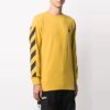 Off-White para hombre, estampado, amarillo