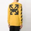 Off-White para hombre, estampado, amarillo