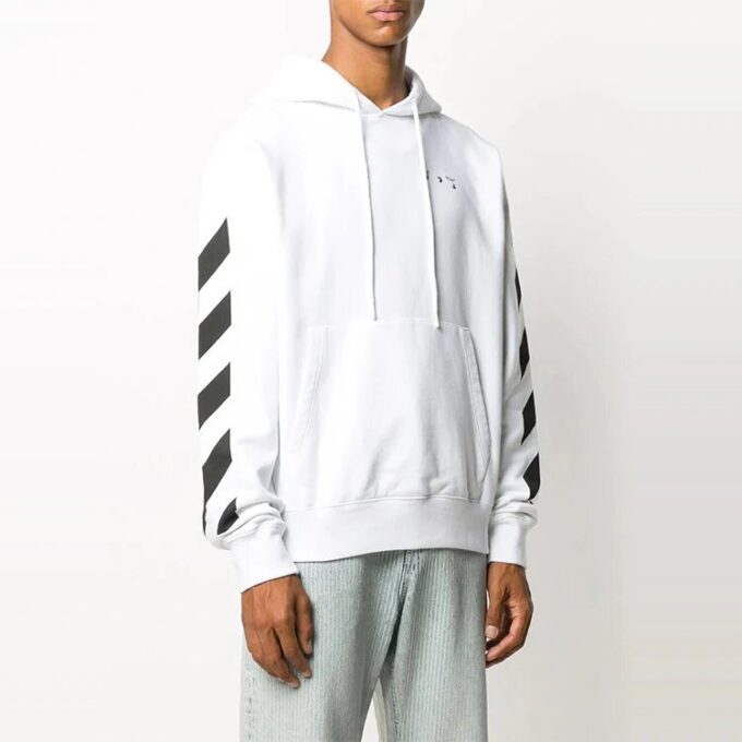 Off-White para hombre, estampado blanco