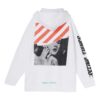 Off-White para hombre, estampado clásico de otoño, blanco