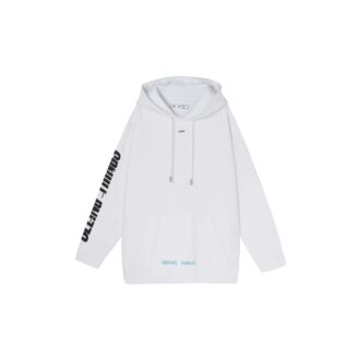 Off-White para hombre, estampado clásico de otoño, blanco