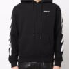 Off-White para hombre, estampado de color liso, negro