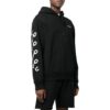 Off-White para hombre FW22 con estampado en la espalda, con capucha y manga larga, versión estándar, negro