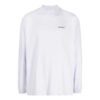 Off-White para hombre FW22 Liso con estampado de Arrows y logotipo, cuello redondo, blanco