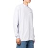 Off-White para hombre FW22 Liso con estampado de Arrows y logotipo, cuello redondo, blanco