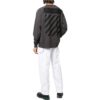 Off-White para hombre, jersey de cuello redondo con estampado de logotipo, manga larga, gris