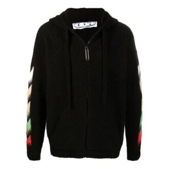 Off-White para hombre SS21 de ante a rayas en negro Off-White para hombre SS21 de ante a rayas en negro