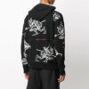 Off-White para hombre SS21 Jersey de punto intarsia negro