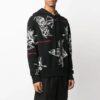 Off-White para hombre SS21 Jersey de punto intarsia negro