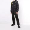 Off-White para hombre, temporada primavera-verano 2021, estampado grande, negro