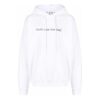 Off-White para hombre, temporada primavera-verano 2022, con estampado de eslogan alfabético, corte holgado, color blanco