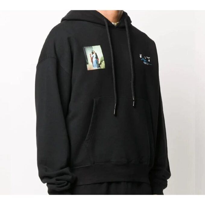 Off-White para hombre The Kiss Printing Negro