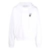 Off-White Peto de manga larga para hombre, colección primavera-verano 2022, estampado liso, color blanco