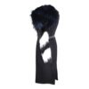 Off-White Sin mangas Talla grande Versión de corte ajustado Negro