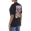 Off-White SS19 Camiseta de manga corta con estampado de bocetos de flores y flechas