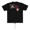 Off-White SS20 Año Nuevo Lunar «Year Of The Rat Good Luck» Camiseta de manga corta con cuello redondo y estampado de flores de melocotonero