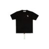Off-White SS20 Año Nuevo Lunar «Year Of The Rat Good Luck» Camiseta de manga corta con cuello redondo y estampado de flores de melocotonero