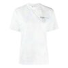 Off-White SS20 Blanco con estampado de rompecabezas tie-dye