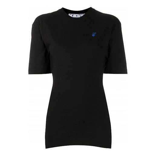 Off-White SS20 Camiseta de Pantalones Cortos con logotipo bordado