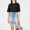 Off-White SS20 Camiseta de Pantalones Cortos con logotipo bordado