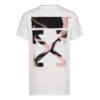 Off-White SS21 Back Arrow de algodón de pantalones cortos en blanco