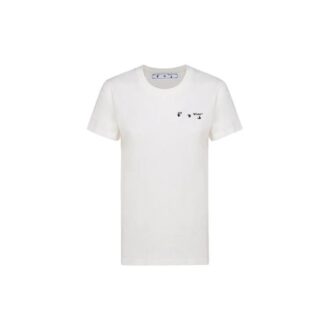 Off-White SS21 Back Arrow de algodón de pantalones cortos en blanco