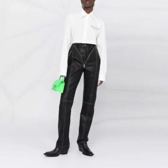 Off-White SS21 Camisa de manga larga Blanca