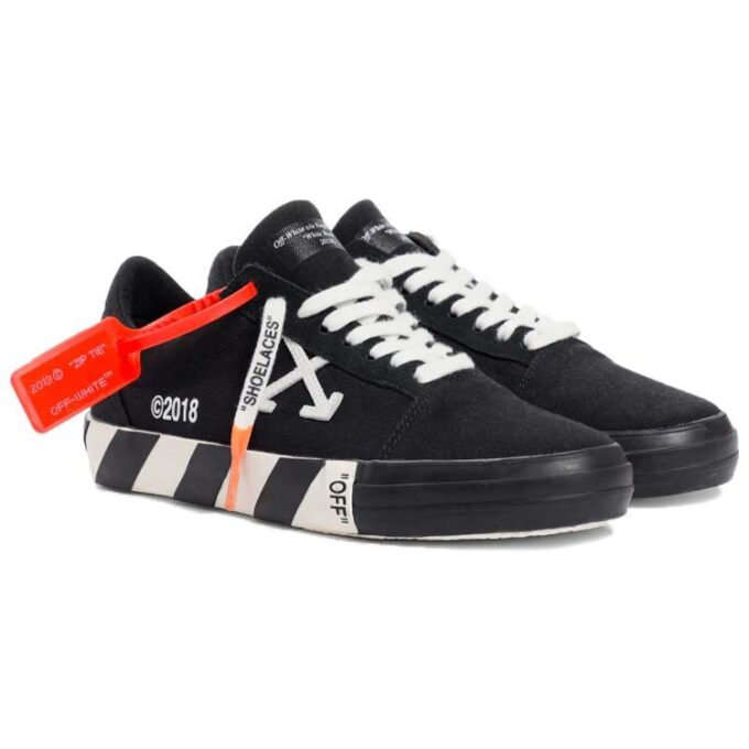Off-White Vulc Low Top «Negro»