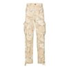 Off-White x Browns 50 Pantalones cargo casuales de camuflaje en color blanco cremoso