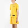Off-White x Champion Camiseta Champion para hombre Virgil Abloh Amarilla