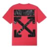 Off-White x Champion Camiseta Champion para hombre Virgil Abloh, color rojo