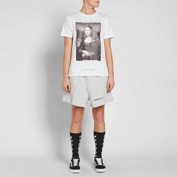 Off-White x Champion para hombre, gris claro