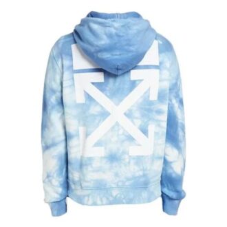 Off-White x END.CHEMICAL WASH Jersey de hombre de corte normal con diseño de Arrows en la espalda y efecto tie-dye Off-White x END.CHEMICAL WASH Jersey de hombre de corte normal con diseño de Arrows en la espalda y efecto tie-dye