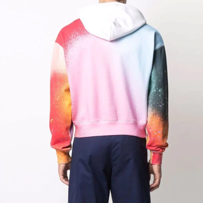 Off-White x Katsu, estampado cruzado, corte holgado