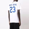 Off-White x New Era x MLB Crossover SS22 Camiseta de manga corta con estampado del logotipo de los LA Dodgers, versión estándar, blanco