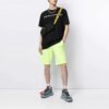 Off-White x Something & Associates Camiseta unisex de manga corta con estampado de letras, versión estándar, en negro