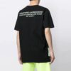 Off-White x Something & Associates Camiseta unisex de manga corta con estampado de letras, versión estándar, en negro