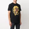 Off-White x Theophilus London Camiseta casual de cuello redondo y pantalones cortos con estampado cruzado, color negro