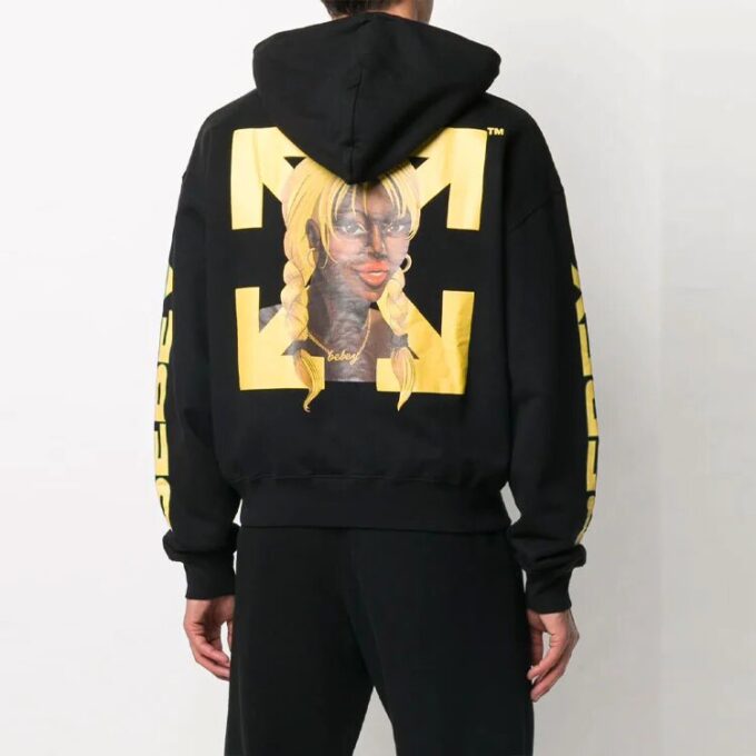 Off-White x Theophilus London Crossover Bebey Printing Casual Cozy Negro