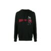 Off-White x UNDERCOVER Sudadera con capucha de manga larga y estampado esquelético negro