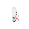 OFF- Zapatillas bajas de piel «White»