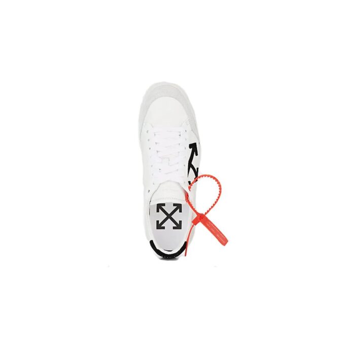 OFF- Zapatillas bajas de piel «White»