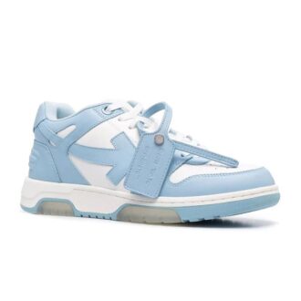 Out Of Office de piel de becerro «Blanco Azul»