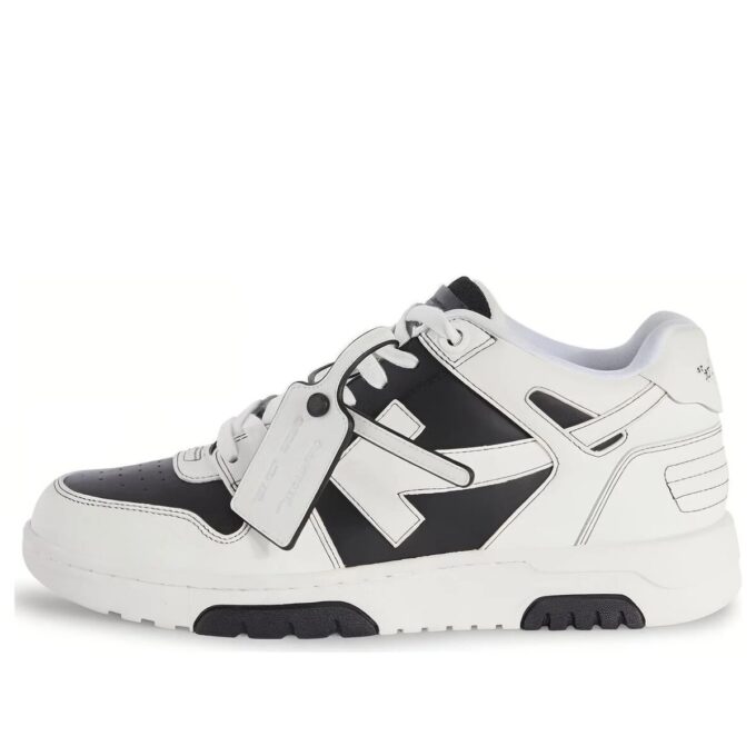 Out Of Office OOO Low Tops «Black White»