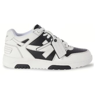 Out Of Office OOO Low Tops «Black White»