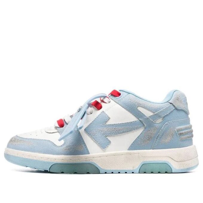 Out Of Office Vintage Leather «Blue White Red»