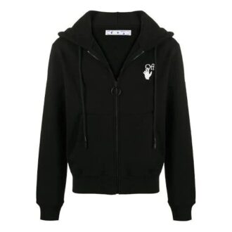 Painting Arrow Zipper Long Classic Negro