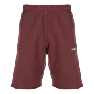 Pantalón corto de chándal Diag Helvetica «Barolo»