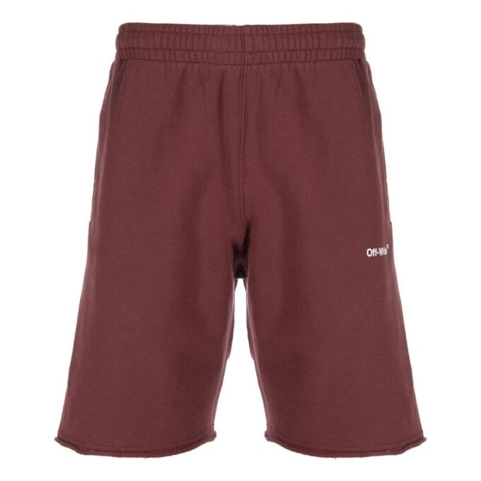 Pantalón corto de chándal Diag Helvetica «Barolo»