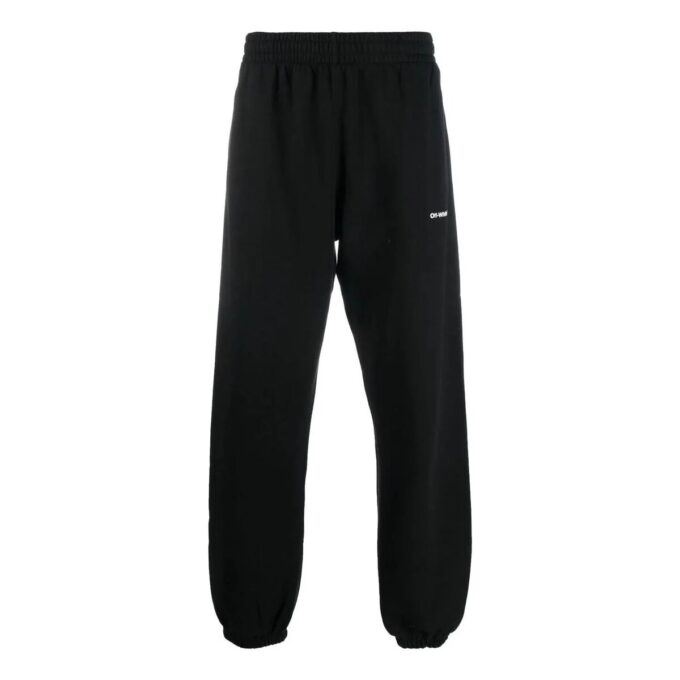 Pantalón de chándal Wave Diagonal Slim «Negro»